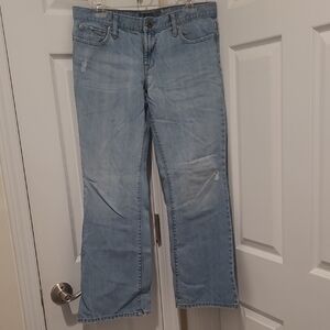 American Eagle Outfitters Light Wash Flare Jeans Sz 8P